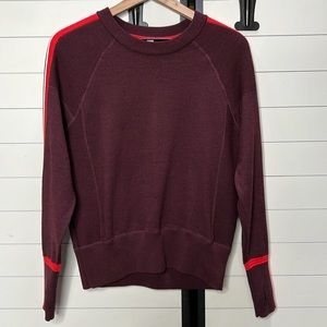 Athleta Canyon Merino thermolite ski sweater Small